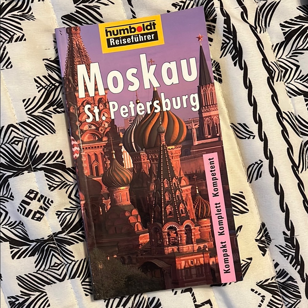 Humboldt Reisefuehrer Moskau St Petersburg in German